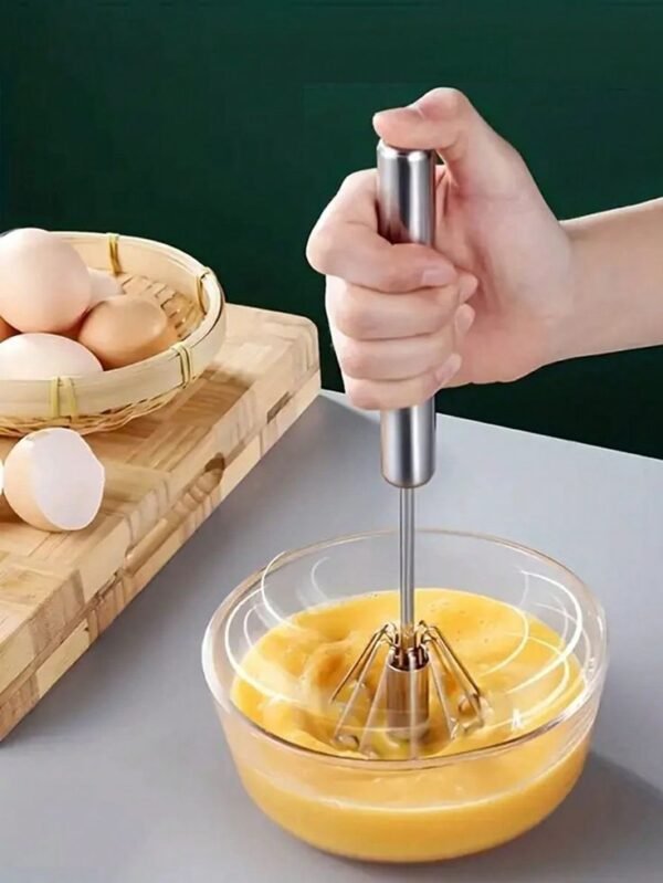 Manual Stainless Steel Egg Beater & Hand Whisk