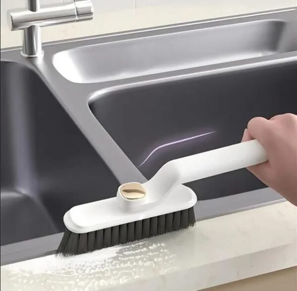 360° Rotating Gap Cleaning Brush | One-Handed Multi-Purpose Crevice & Corner Cleaner