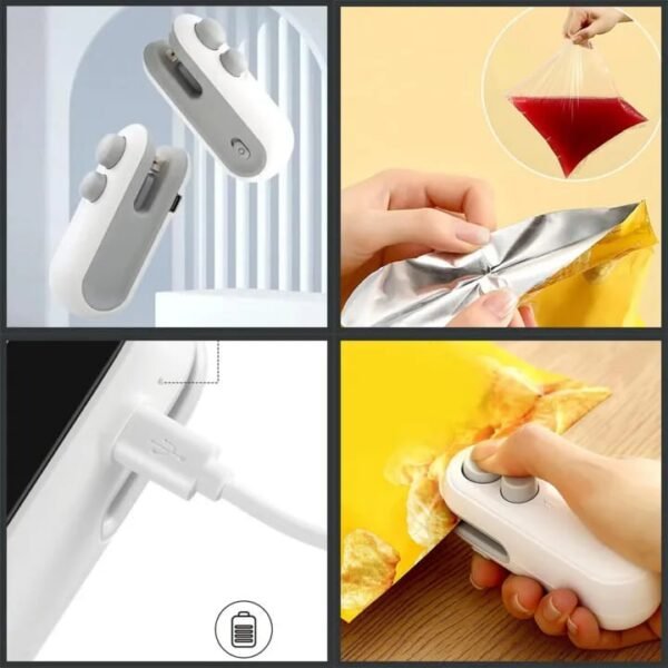 Mini Rechargeable Heat Sealer for Food Storage