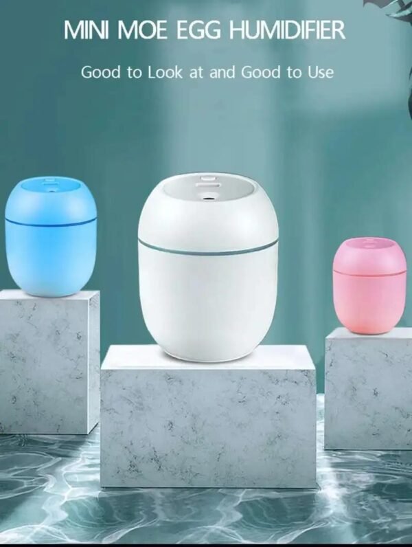 Portable Mini Air Egg Humidifier (USB Ultrasonic Mist Humidifier)