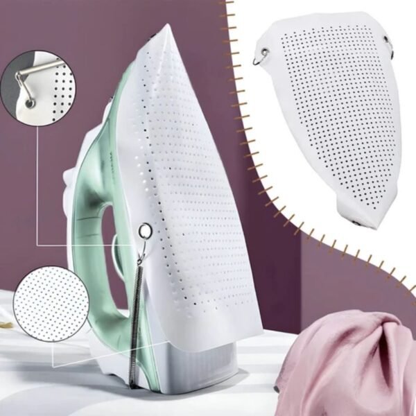 Teflon Iron Cover Protector Plate – Non Stick Steam Iron Shoe Cover for Safe Clothes Ironing